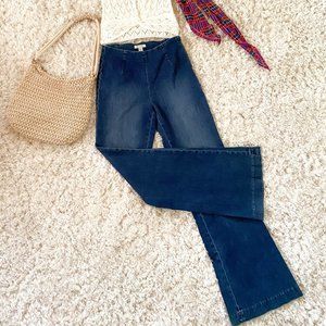 Boston Proper High Waisted Bell Bottom Jeans